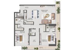 2 bedroom apartment